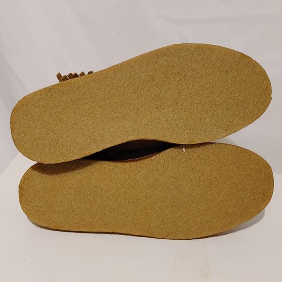 Sperry + Rebecca Minkoff Suede Fringe Chukka Fashion Boots Tan Womens Size US 7M - Picture 6 of 7